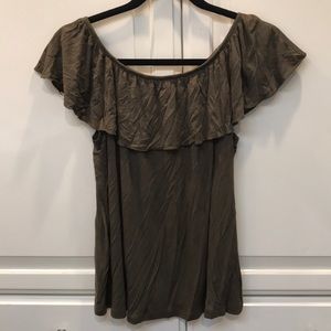 LOFT Fashion - Off The Shoulders Shirt